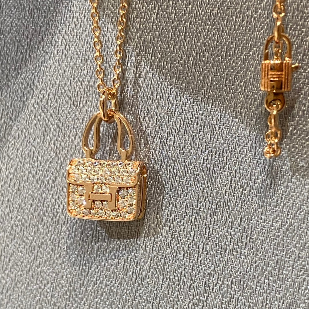 [Limara]CONSTANCE PEDANT DIAMOND NECKLACE