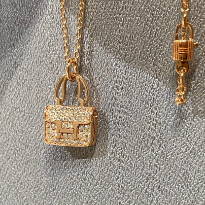 [Limara]CONSTANCE PEDANT DIAMOND NECKLACE