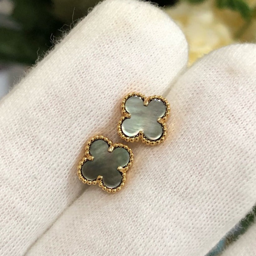 [Limara]CLOVER MINI GOLD EARRINGS