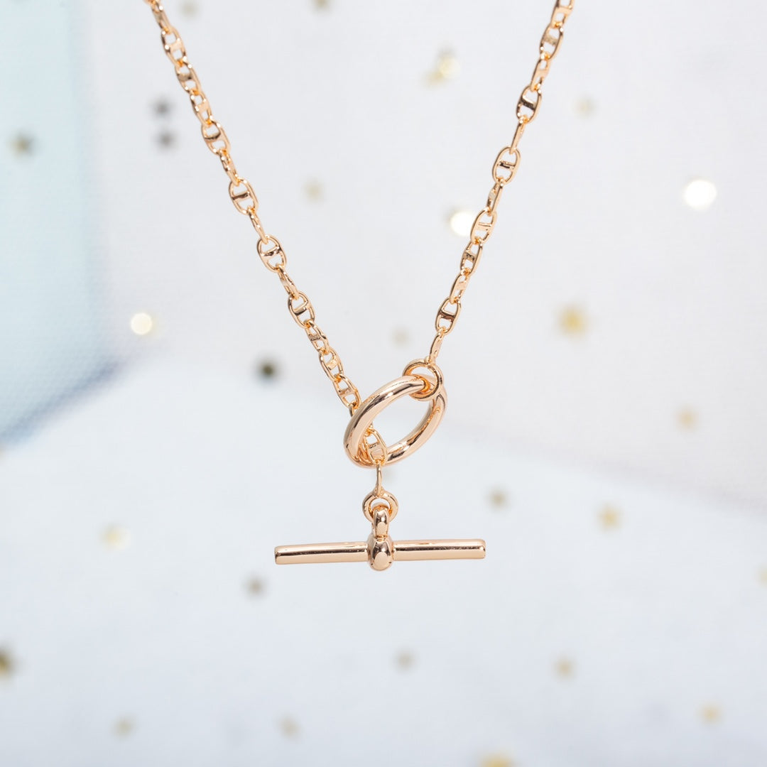 [Limara]ECHAPPEE NECKLACE ROSE GOLD