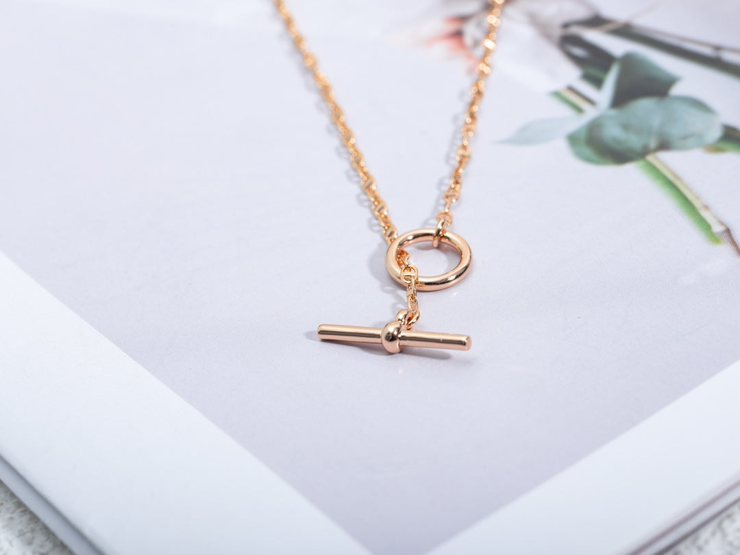 [Limara]ECHAPPEE NECKLACE ROSE GOLD
