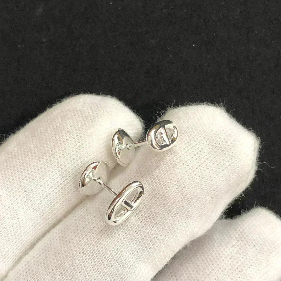 [Limara]CHAINE SMALL EARRINGS GOLD AND SILVER