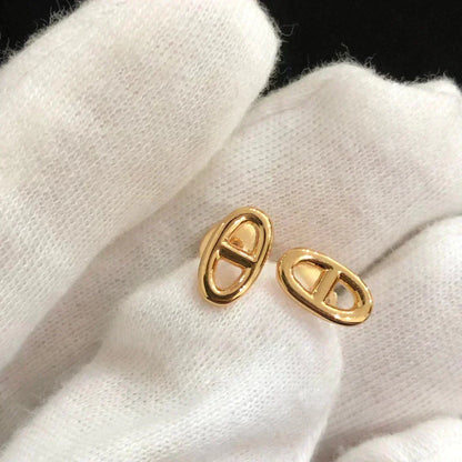 [Limara]CHAINE SMALL EARRINGS GOLD AND SILVER