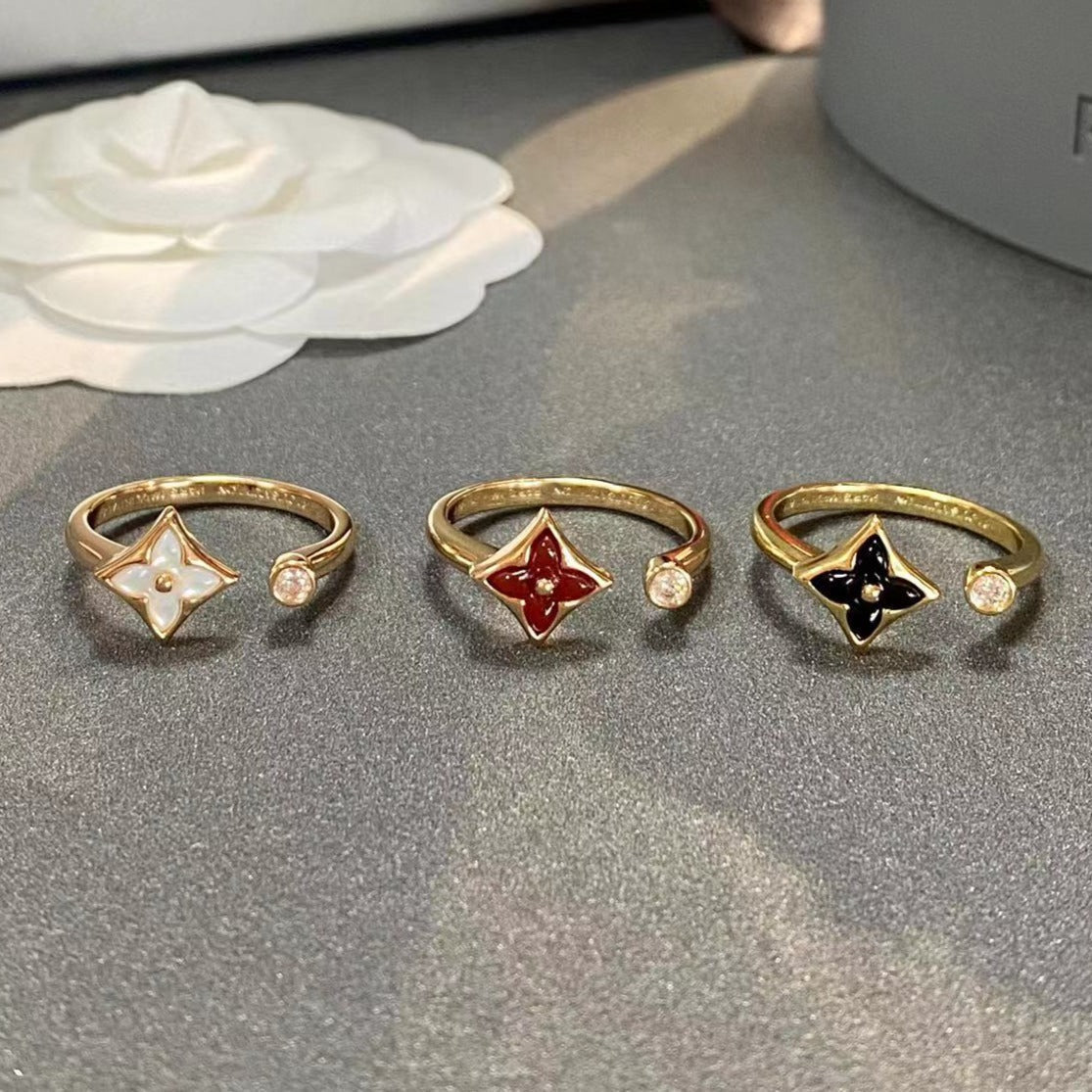 [Limara]STAR 1 DIAMOND OPEN RING
