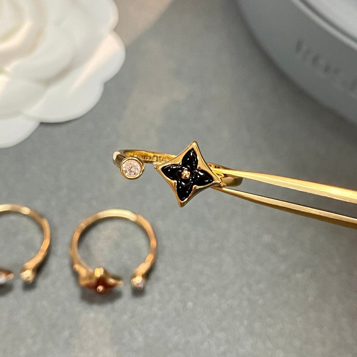 [Limara]STAR 1 DIAMOND OPEN RING