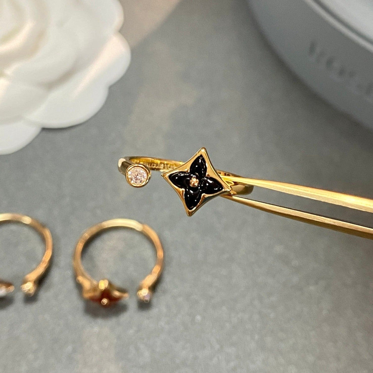 [Limara]STAR 1 DIAMOND OPEN RING