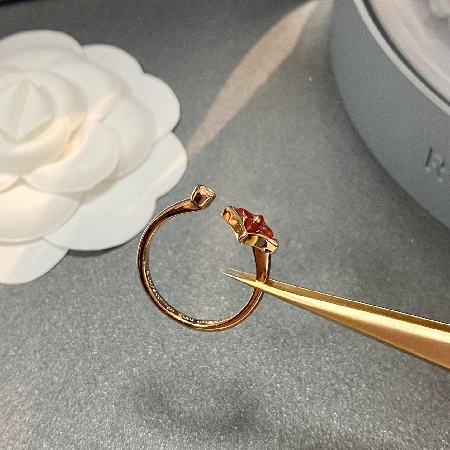 [Limara]STAR 1 DIAMOND OPEN RING