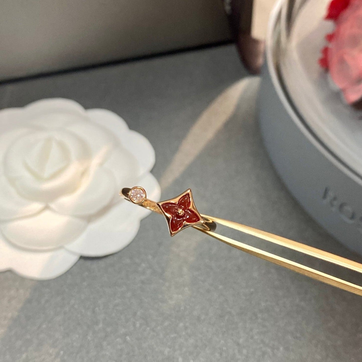 [Limara]STAR 1 DIAMOND OPEN RING