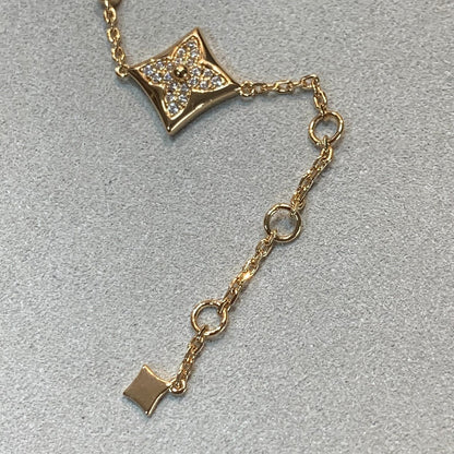 [Limara]STAR AND SUN 4 MOTIFS GOLD DIAMONDS BRACELET
