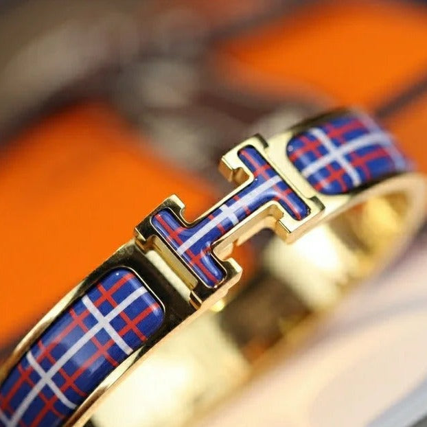 [Limara]H TARTAN BRACELET 12MM