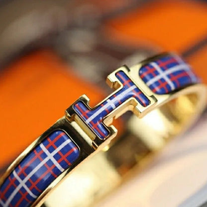 [Limara]H TARTAN BRACELET 12MM
