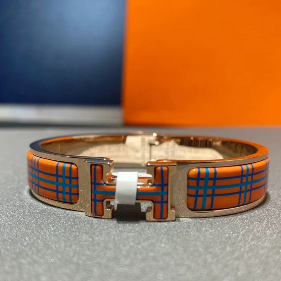 [Limara]H TARTAN BRACELET 12MM