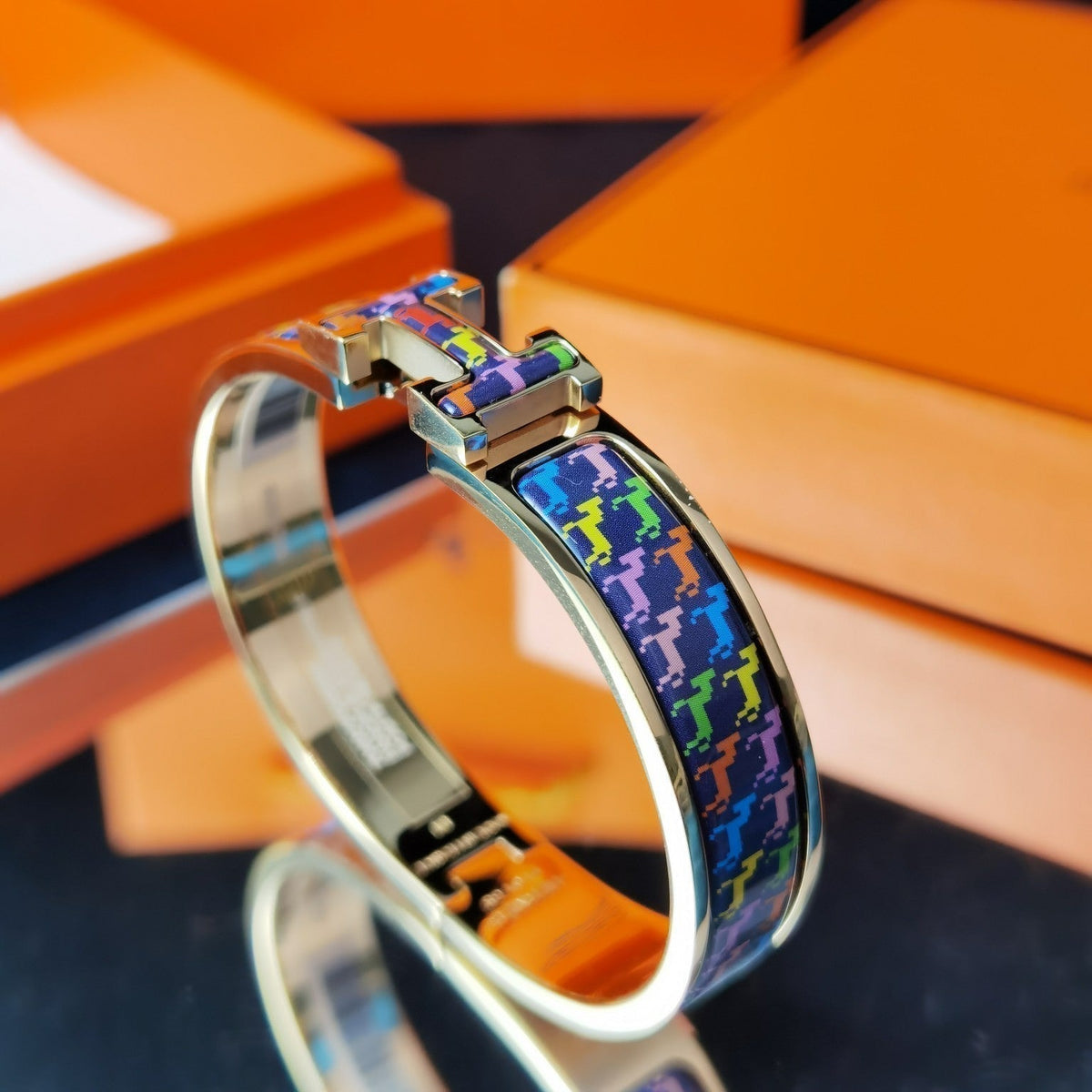 [Limara]H HORSE BRACELET 12MM