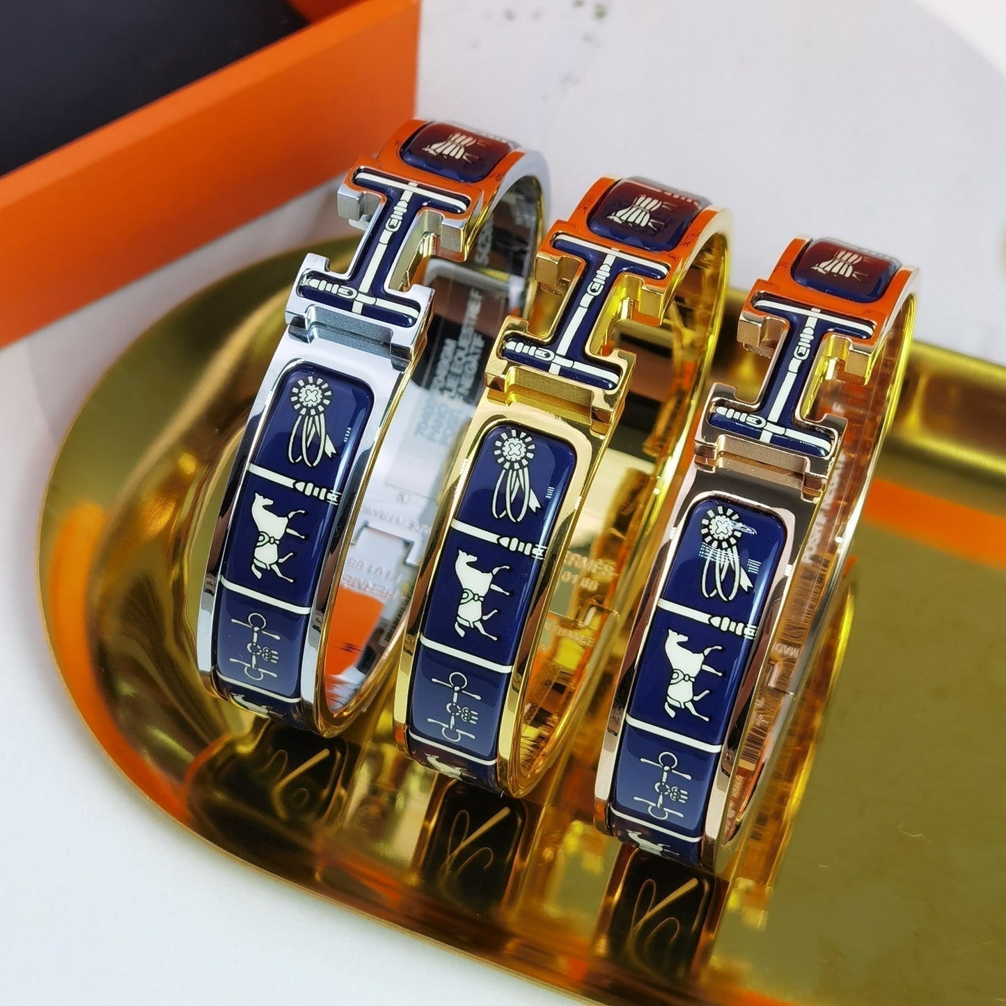[Limara]H COUVERTURES DARK BLUE BRACELET