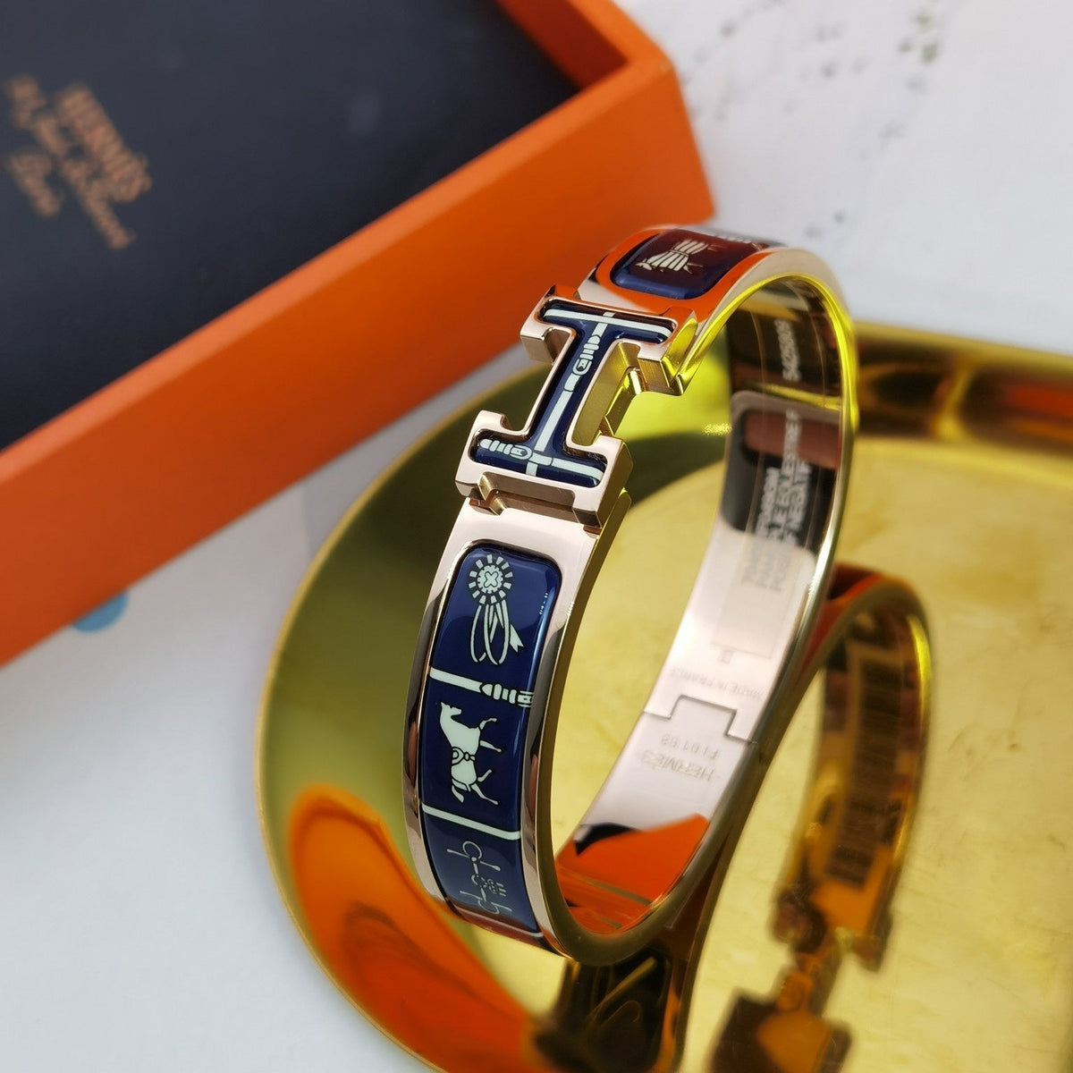 [Limara]H COUVERTURES DARK BLUE BRACELET
