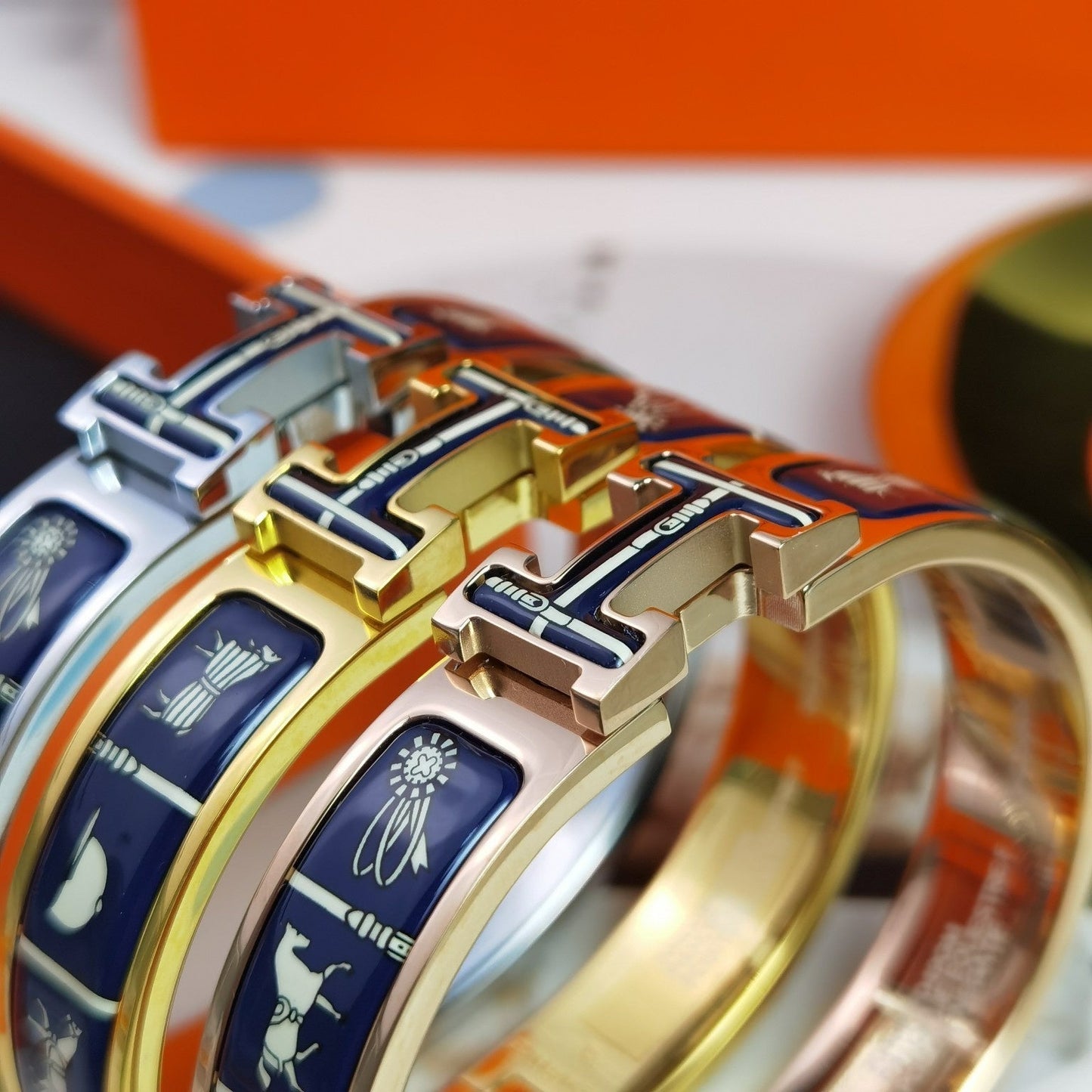 [Limara]H COUVERTURES DARK BLUE BRACELET