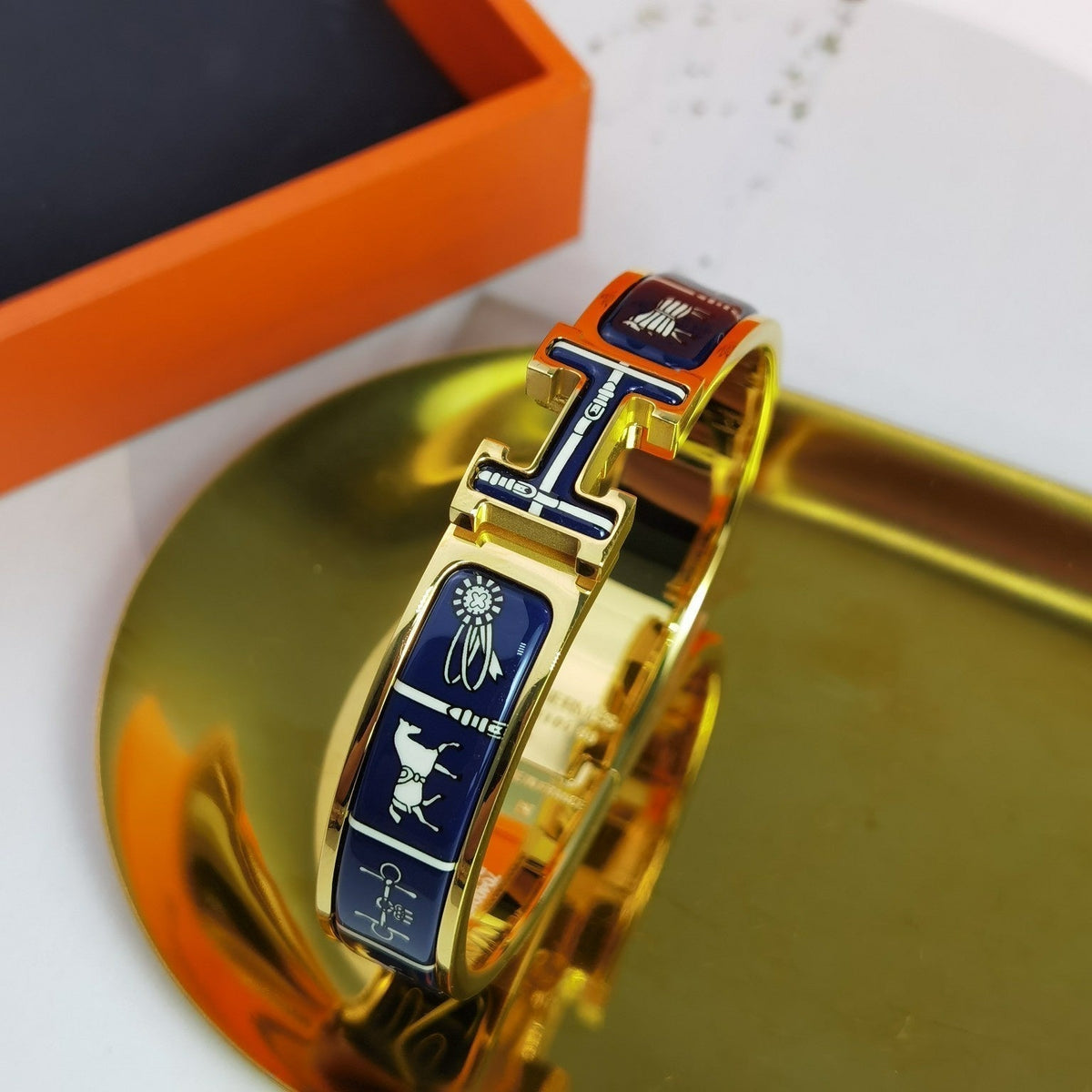 [Limara]H COUVERTURES DARK BLUE BRACELET