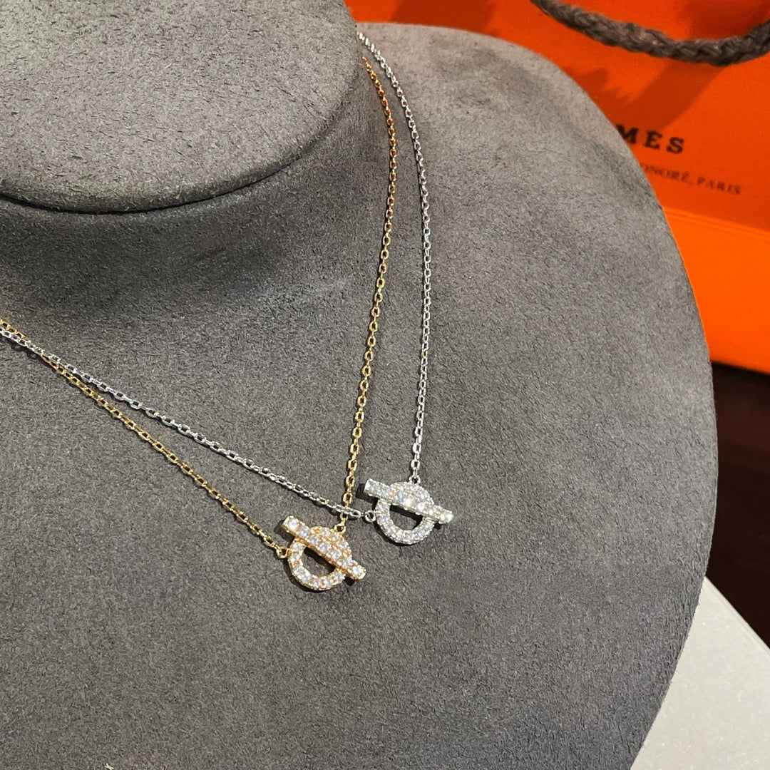 [Limara]ECHAPEE NECKLACE DIAMOND