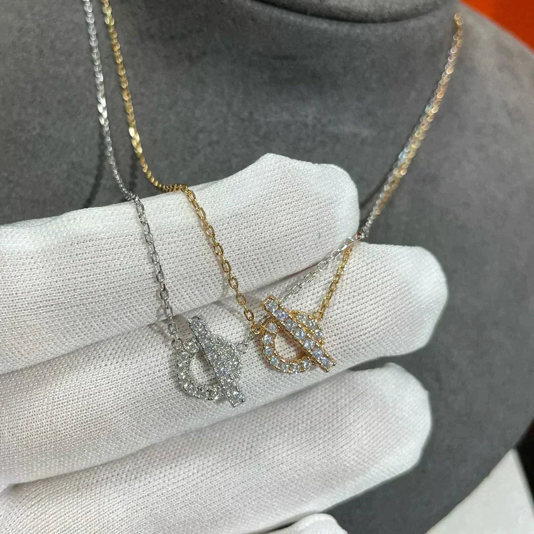 [Limara]ECHAPEE NECKLACE DIAMOND