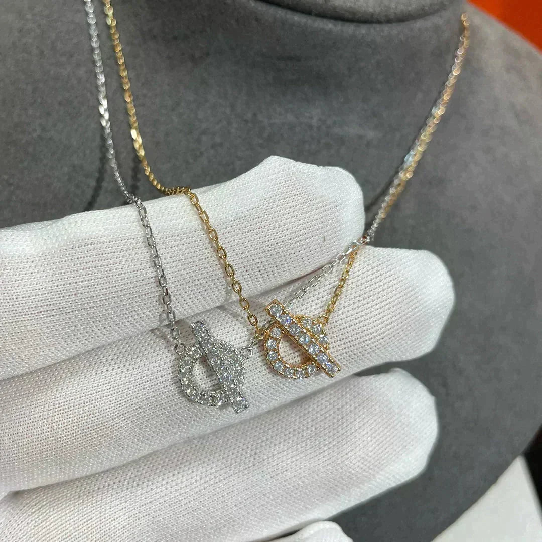 [Limara]ECHAPEE NECKLACE DIAMOND