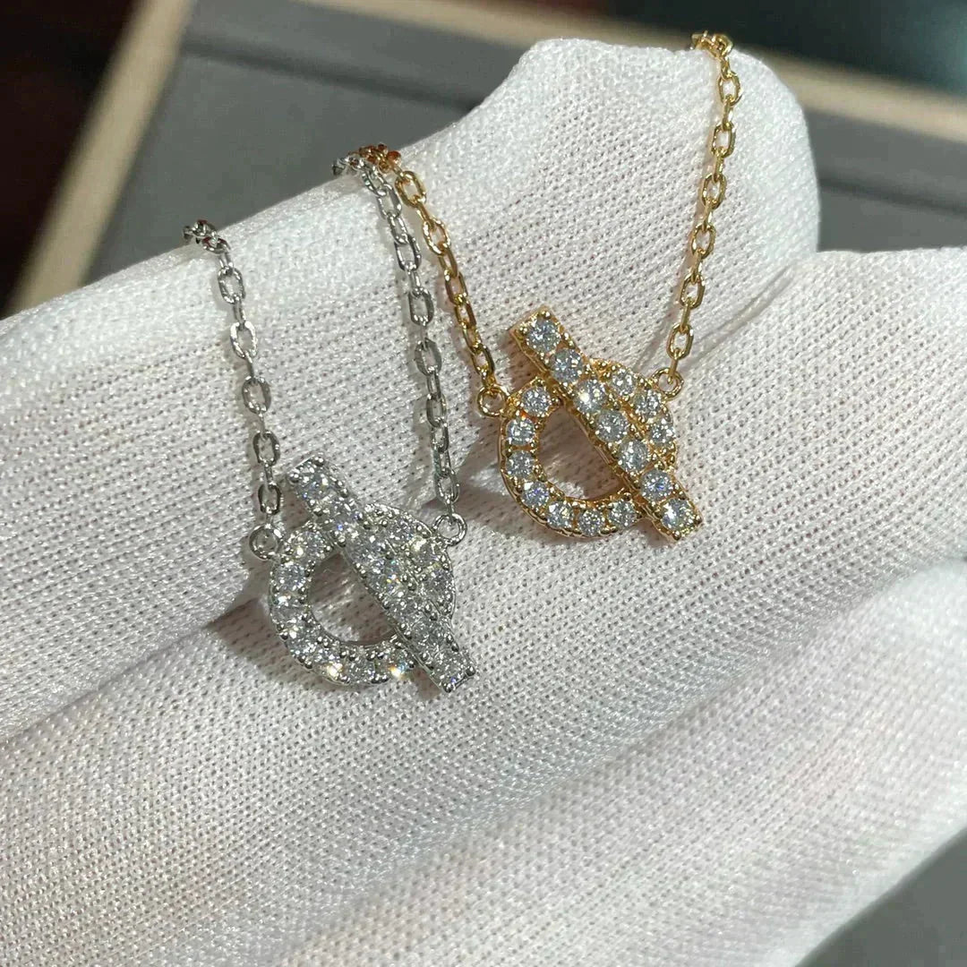 [Limara]ECHAPEE NECKLACE DIAMOND