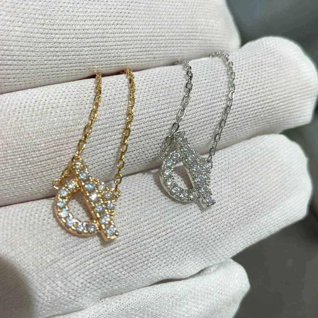 [Limara]ECHAPEE NECKLACE DIAMOND