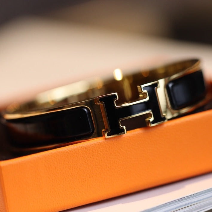 [Limara]H BRACELET 12MM GOLD