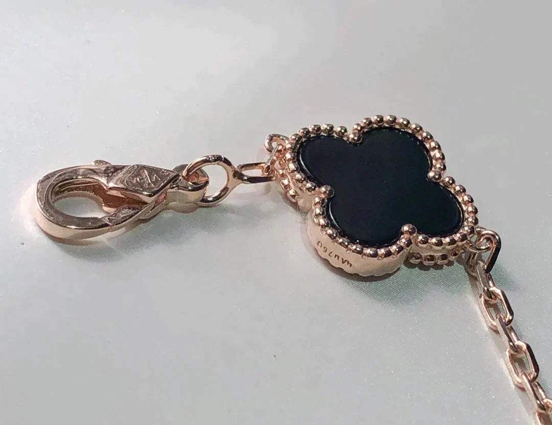 [Limara]CLOVER 5 MOTIFS MULTICOLOR BRACELET