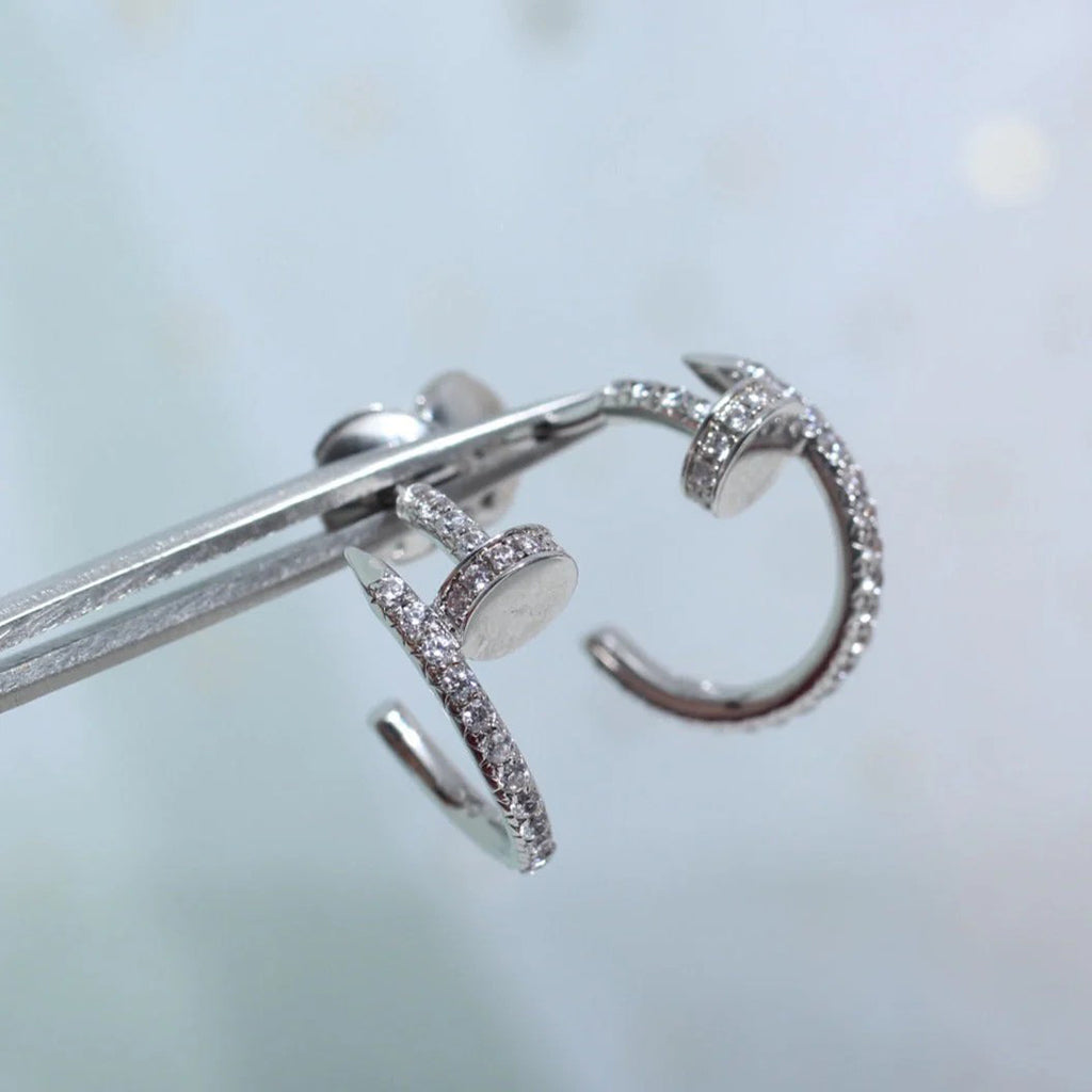 [Limara] JUSTE FULL DIAMOND SMALL EARRINGS