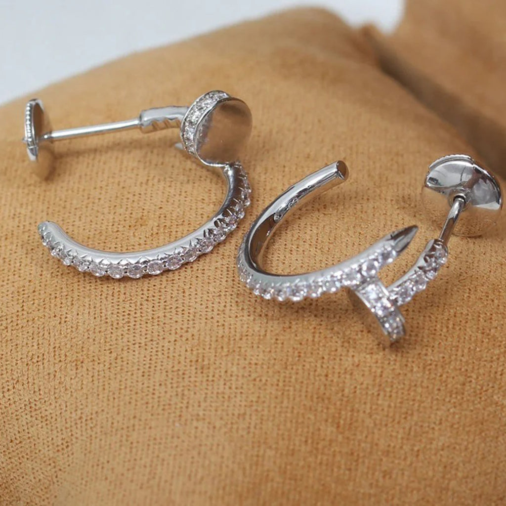 [Limara] JUSTE FULL DIAMOND SMALL EARRINGS