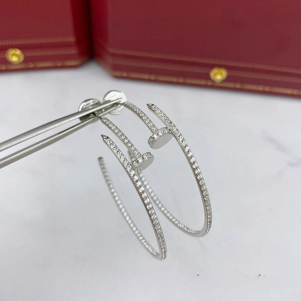 [Limara] JUSTE FULL DIAMOND LARGE EARRINGS