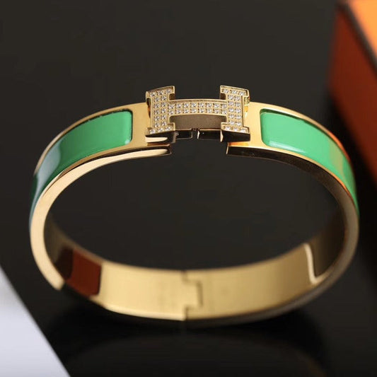 [Limara]H BRACELET GOLD DIAMOND