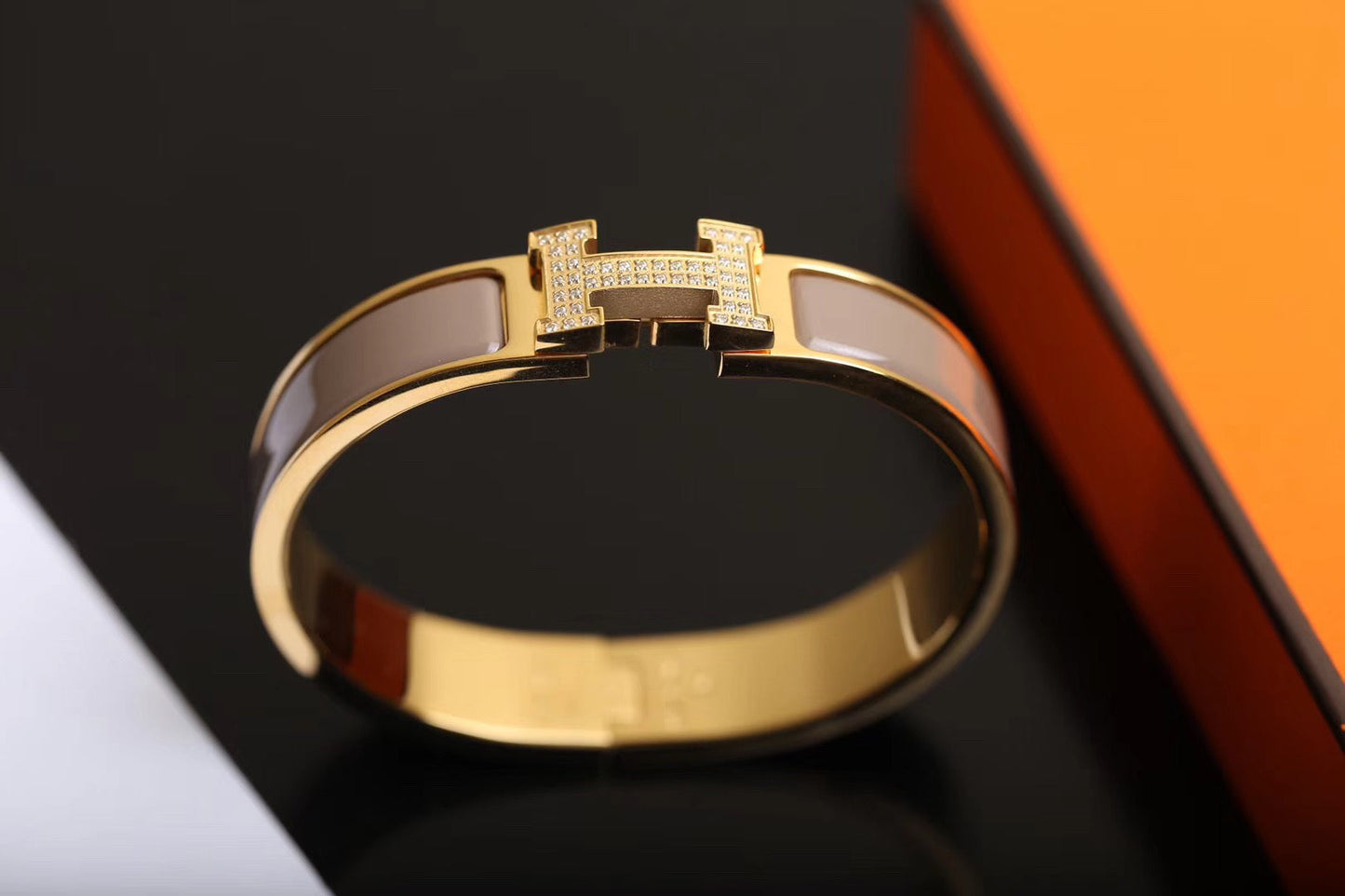 [Limara]H BRACELET GOLD DIAMOND