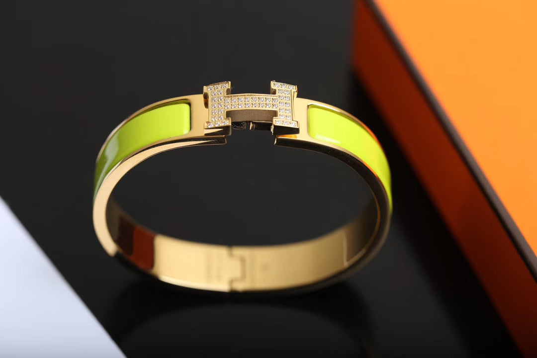 [Limara]H BRACELET GOLD DIAMOND