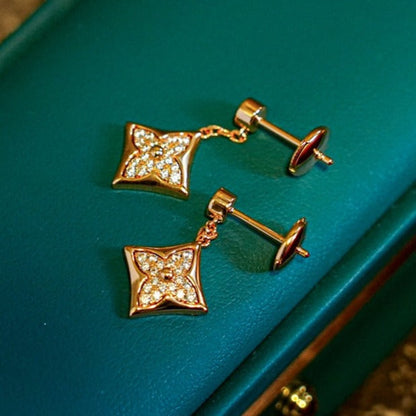 [Limara]STAR DIAMONDS EARRINGS GOLD