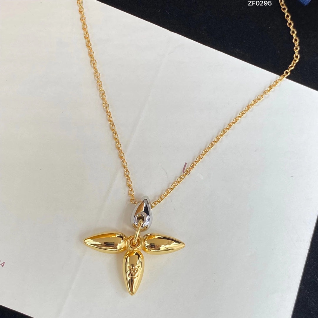 [Limara]LOUISETTE PEDANT GOLD NECKLACE