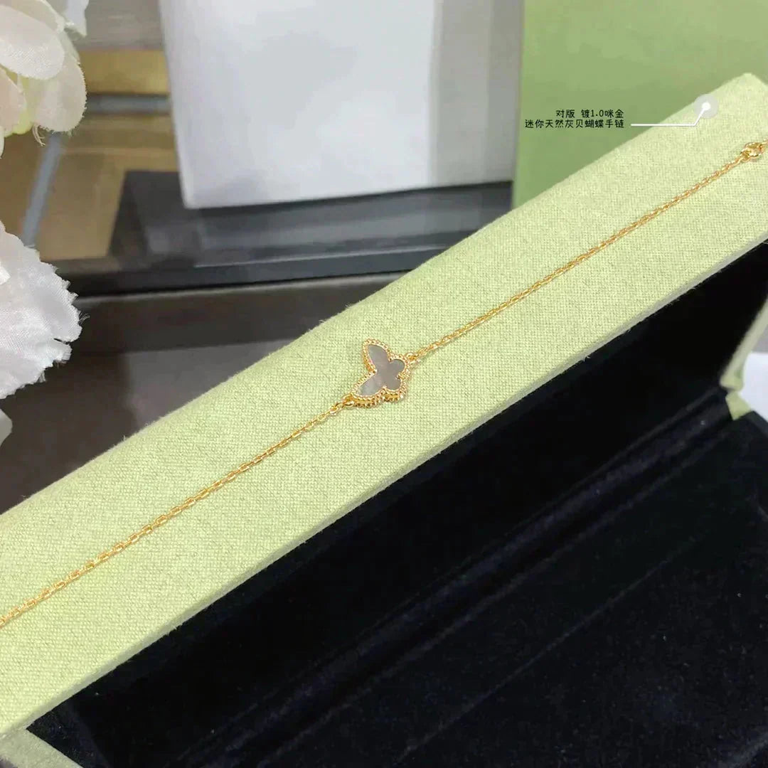 [Limara]BUTTERFLY DARK MOP BUTTERFLY BRACELET