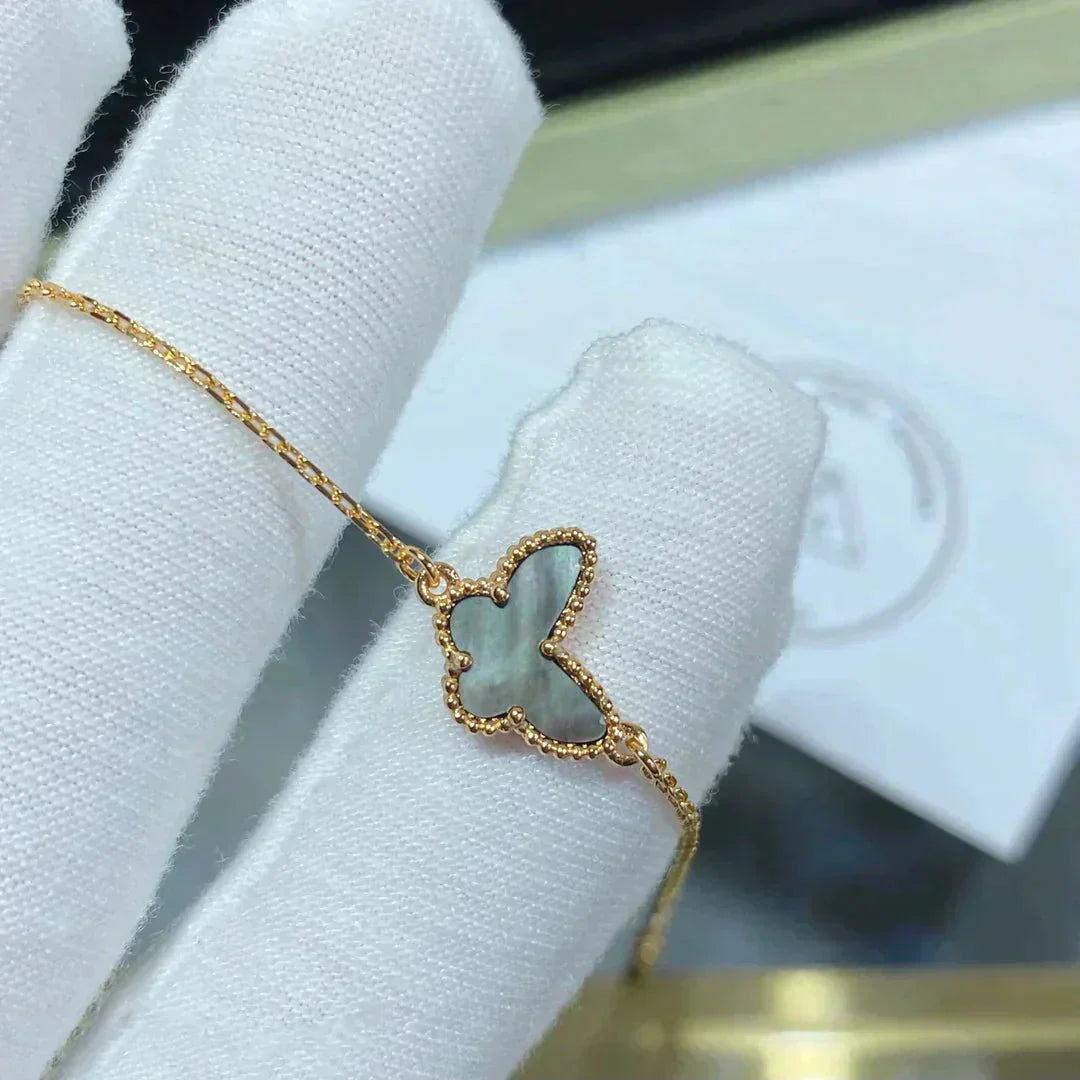[Limara]BUTTERFLY DARK MOP BUTTERFLY BRACELET