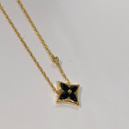 [Limara]STAR BLACK MOP NECKLACE