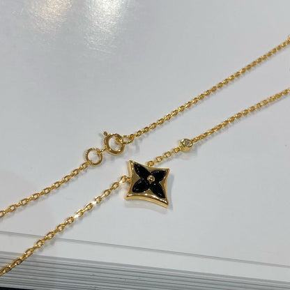 [Limara]STAR BLACK MOP NECKLACE