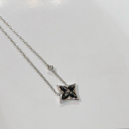[Limara]STAR BLACK MOP NECKLACE