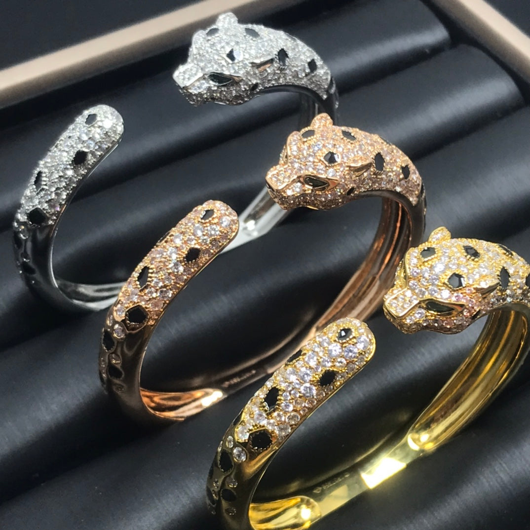 [Limara] PANTHERE BIG BRACELET DIAMONDS