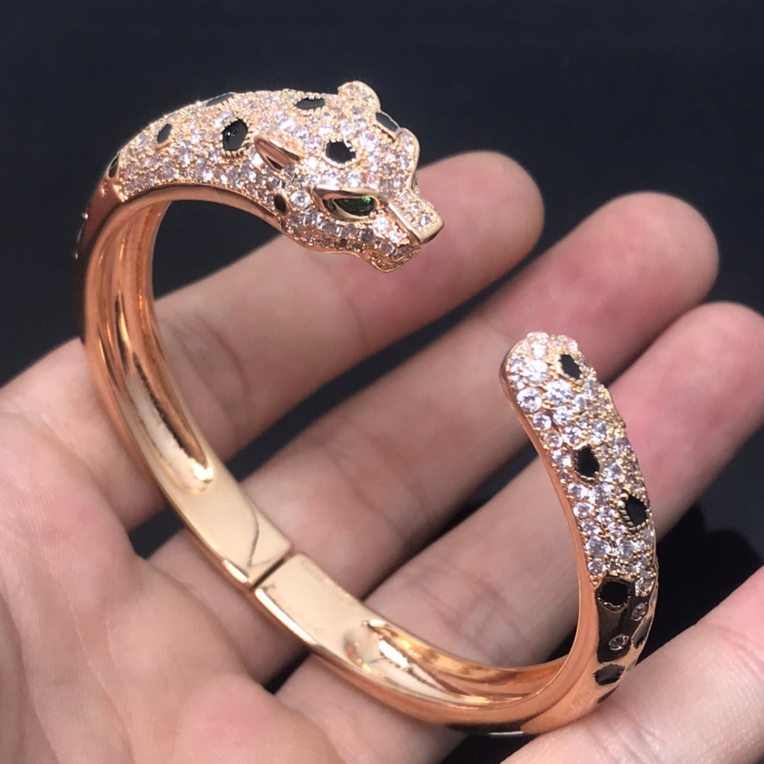 [Limara] PANTHERE BIG BRACELET DIAMONDS