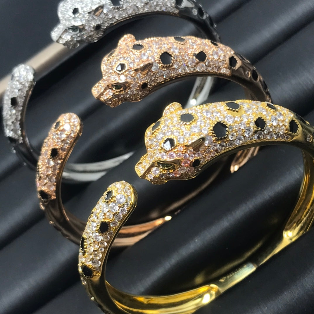[Limara] PANTHERE BIG BRACELET DIAMONDS