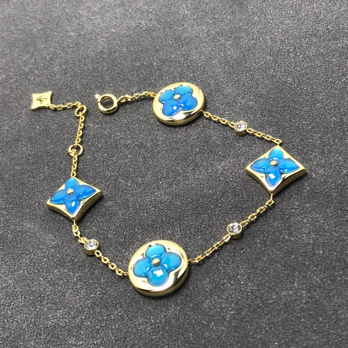 [Limara]STAR AND SUN TURQUOISE 4 MOTIFS 3 DIAMONDS