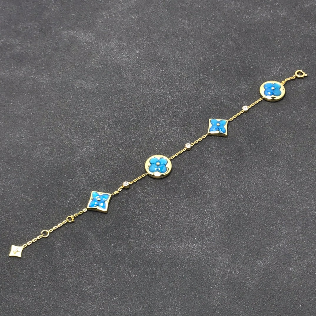 [Limara]STAR AND SUN TURQUOISE 4 MOTIFS 3 DIAMONDS