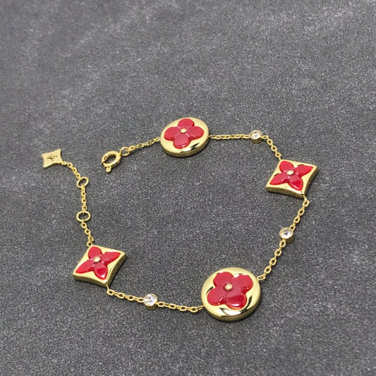 [Limara]STAR AND SUN CARNELIAN 4 MOTIFS 3 DIAMONDS