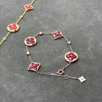 [Limara]STAR AND SUN CARNELIAN 4 MOTIFS 3 DIAMONDS