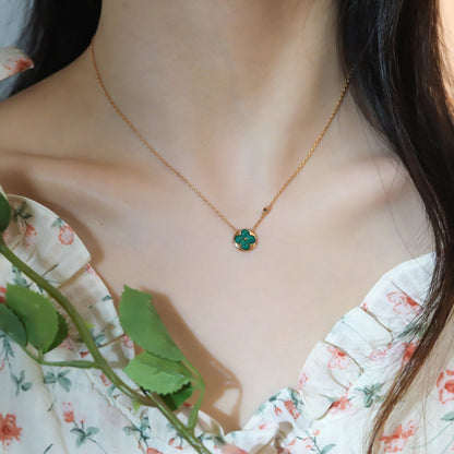 [Limara]SUN PEDANT ROSE GOLD 1 DIAMOND NECKLACE