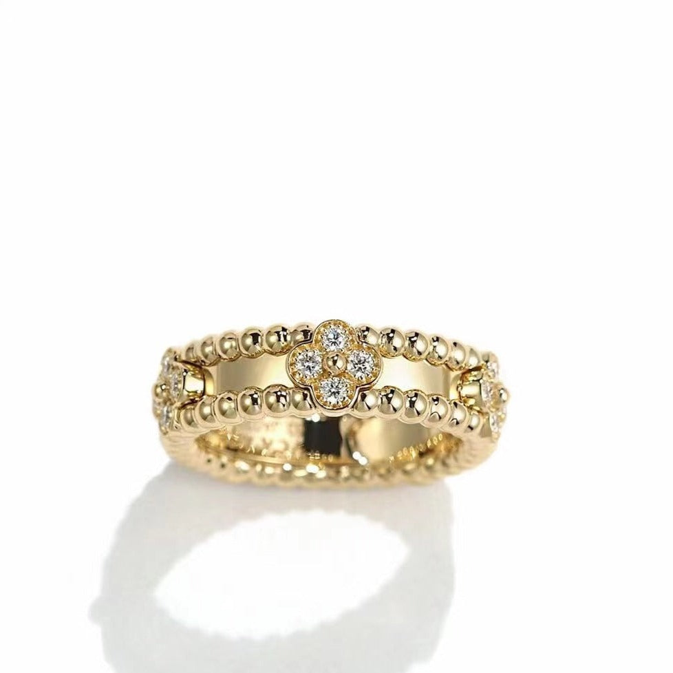 [Limara]PERLEE GOLD DIAMOND RING